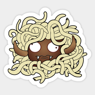 Floating Noodle Demon [LIGHT] Sticker